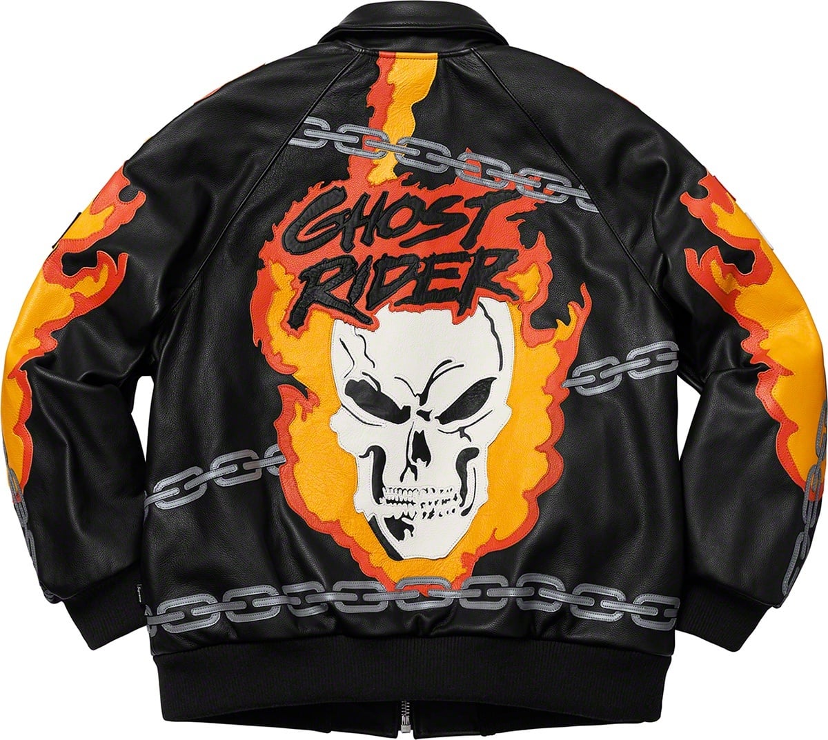 Supreme®/Vanson Leathers® Ghost Rider© Jacket view 5
